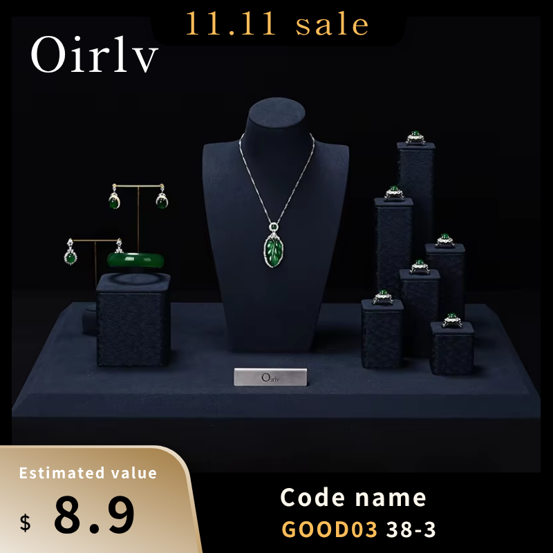 Jewelry Shop Watches - Oirlv Blue Jewelry Display Set Shop