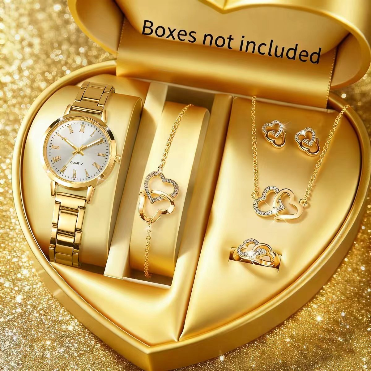 Jewelry Clasp Watches - 6PCS Orologio al quarzo da donna