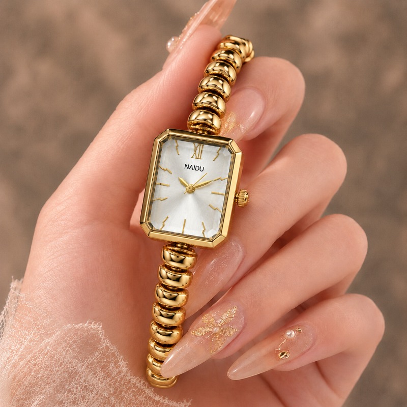 Jewelry Clasp Watches - Orologio da donna NAIDU in oro,