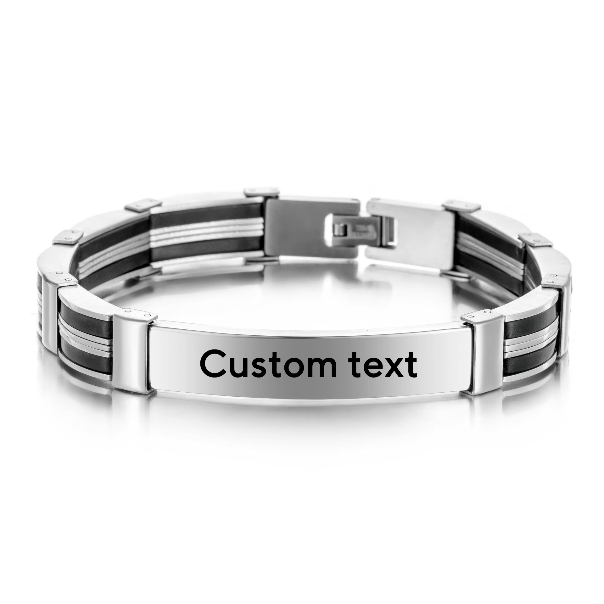 Jewelry Watches Men - Bracciale personalizzato in acciaio inossidabile con