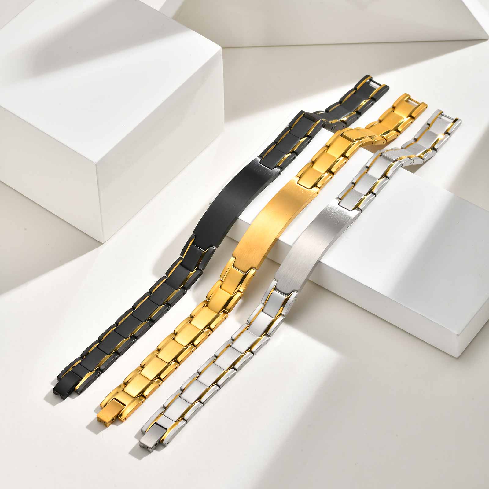 Bracciale da uomo con testo in - Jewelry Watches Men recensione e prezzo
