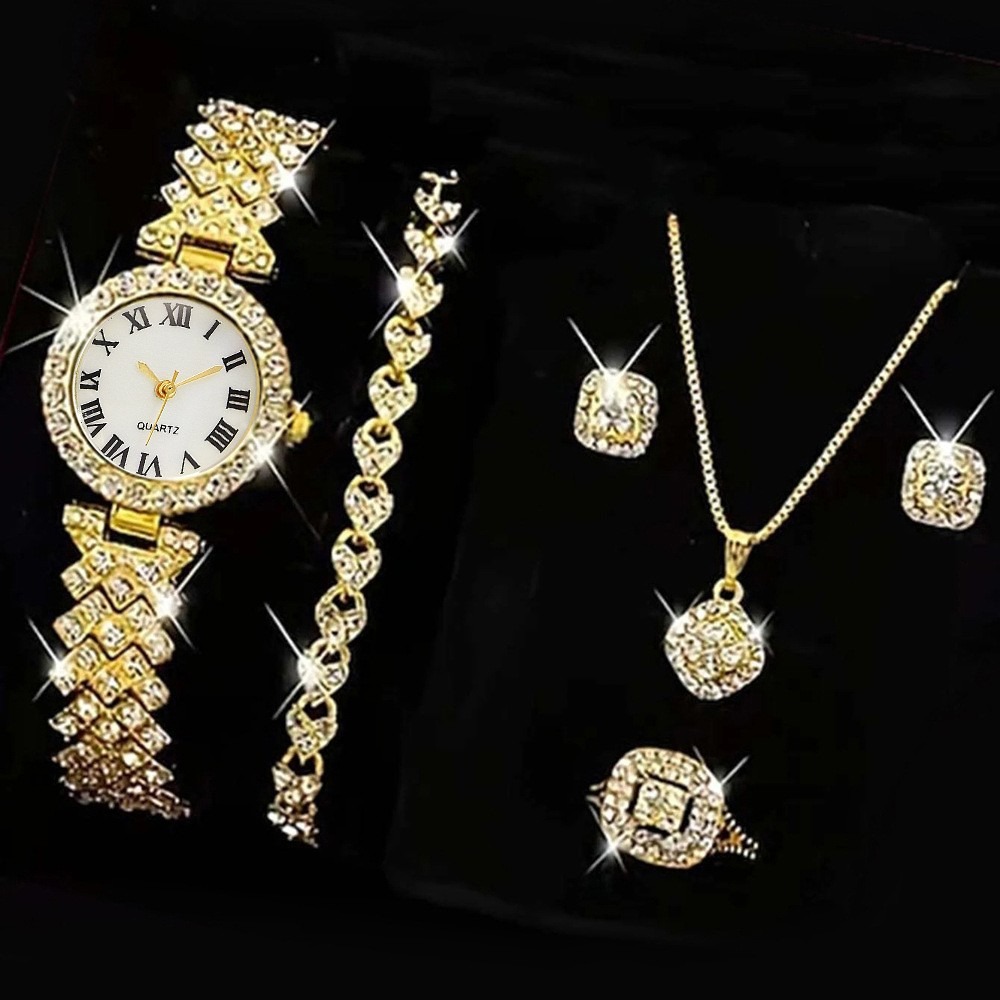 Set di 6 Orologi da Donna di L - Jewelry Box Watches Bracelets recensione e prezzo
