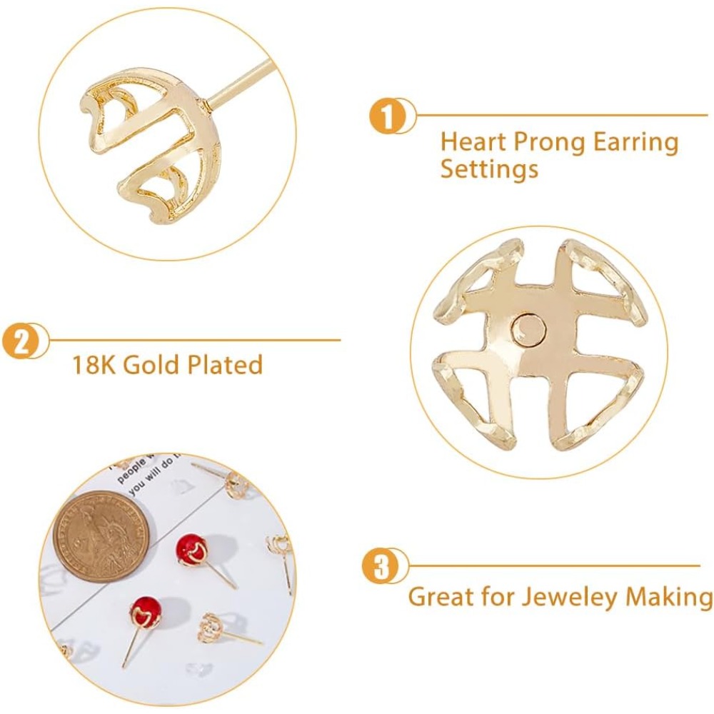 30 pezzi di montaggio per orec - Pearl Stud Earrings recensione e prezzo