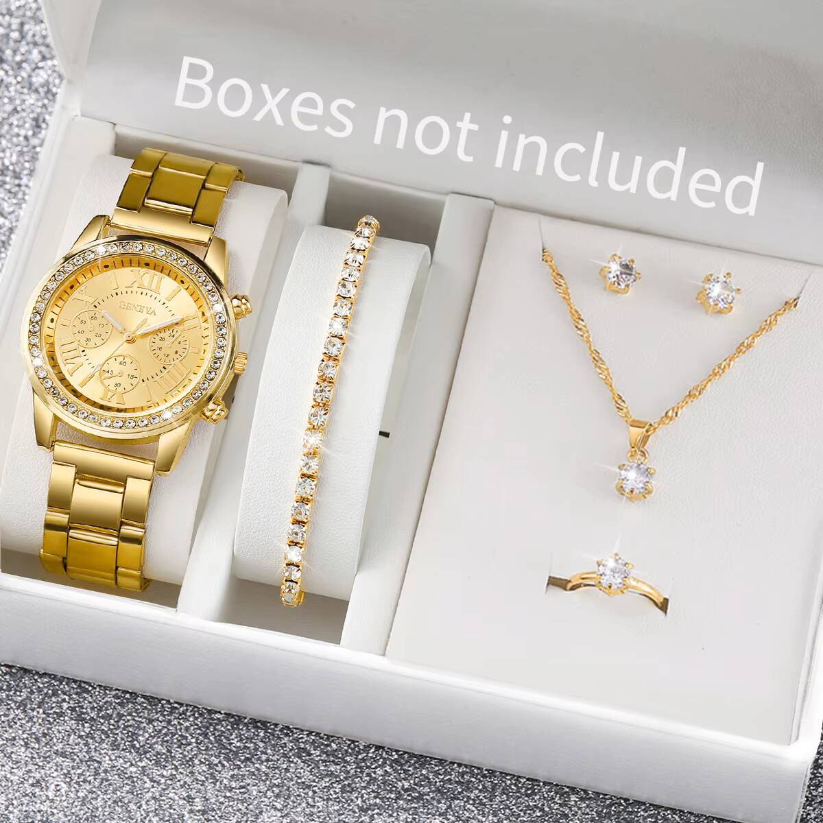 6 pezzi/set orologi da donna a - Jewelry Clasp Watches recensione e prezzo