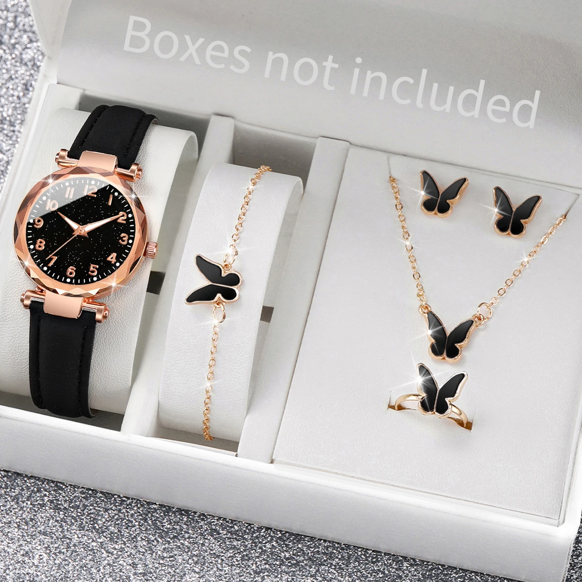 5/6 pezzi di orologi da donna  - Jewelry Box Watches Bracelets recensione e prezzo