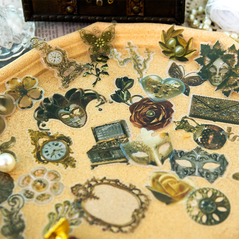 30 fogli di etichette adesive  - Vintage Pocket Watch recensione e prezzo