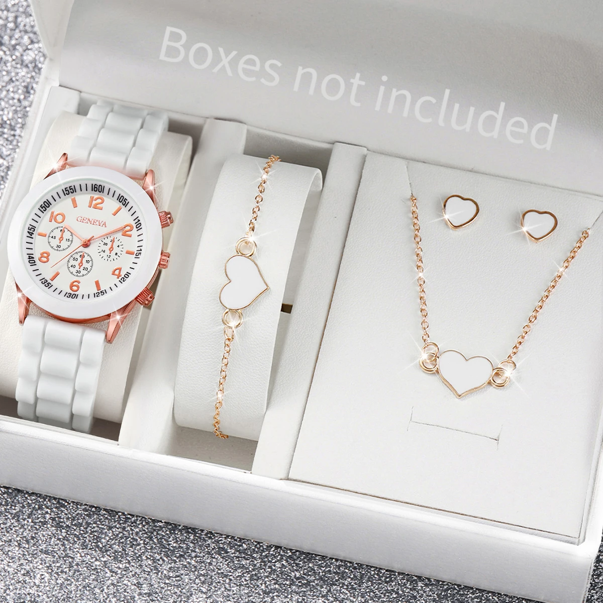 5/6 pezzi di orologi da donna  - Jewelry Box Watches Bracelets recensione e prezzo