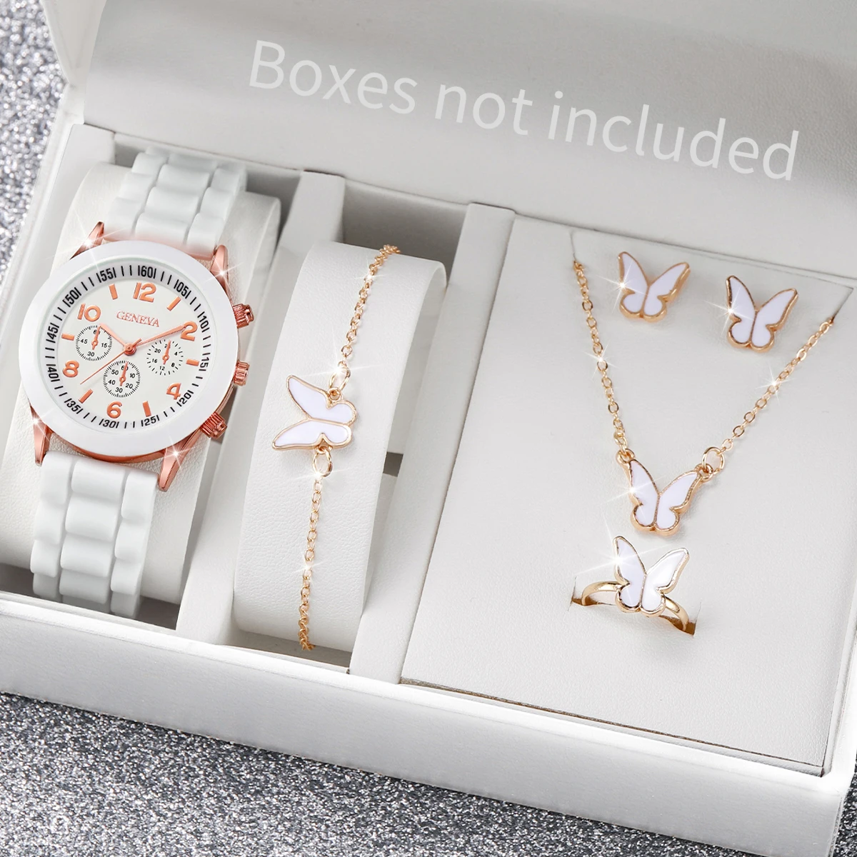 5/6 pezzi di orologi da donna  - Jewelry Box Watches Bracelets recensione e prezzo